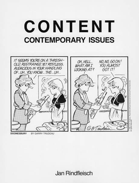Content Art: Contemporary Issues