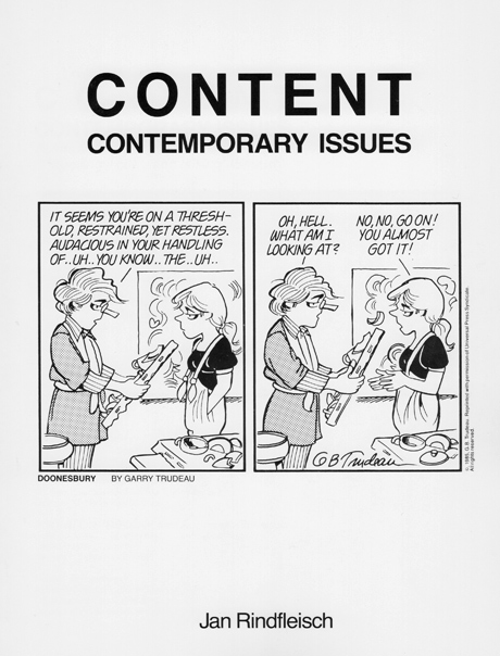 Content Art: Contemporary Issues